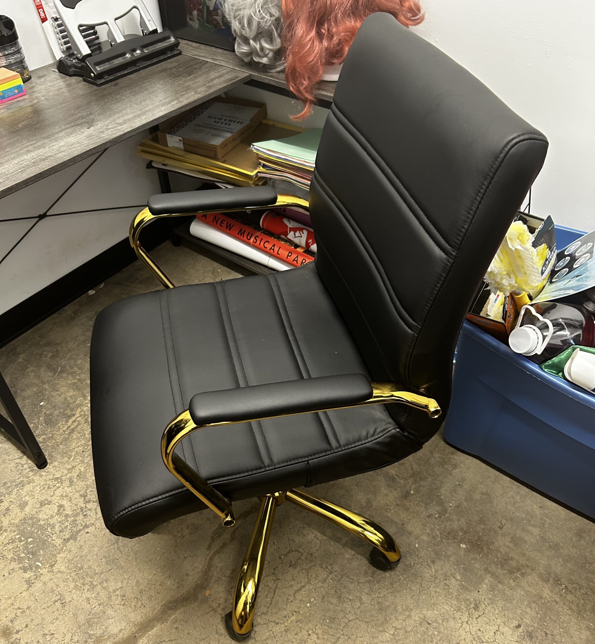 Black and Gold Office Chairs Black and Gold Office Chairs